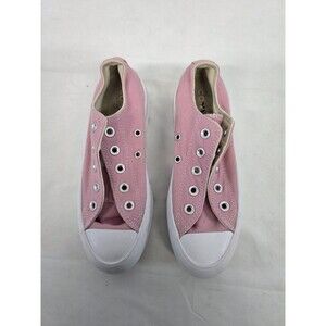Converse Plum Chalk/Wash Chuck Taylor All Star Laceless Slip-On Sneaker Women 5